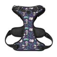 thumbnail image 4 of Kdxio Bamboo Panda Print No Pull Dog Harness Adjustable Reflective Oxford Easy Control Medium Large Dog Harness for Training and Everyday-X-Large, 4 of 8