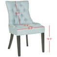 thumbnail image 5 of SAFAVIEH Harlow Glam Tufted Ring Chair with Silver Nailheads, Set of 2, Light Blue, 5 of 7