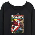 thumbnail image 3 of Marvel Captain America: Brave New World - Comic Book Issue 4 - Women's French Terry Pullover Sweatshirt, 3 of 5