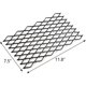 thumbnail image 2 of Steel Retainer Ember for Fireplace Grates 7.5x11.8in, Heavy Duty Solid Steel, Add Support to Fire Logs on Grate, 2 of 5