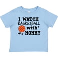 thumbnail image 3 of Inktastic I Watch Basketball with Mommy Boys Baby T-Shirt, 3 of 5