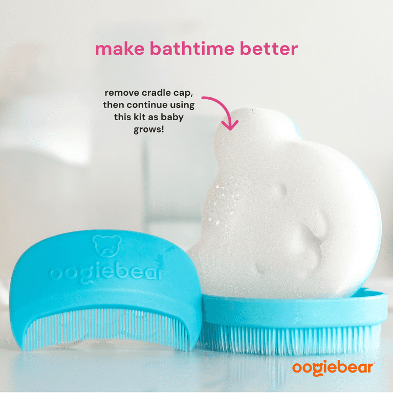 oogiebear Cradle Cap Removal Kit, 3-Step Baby Grooming Tools photo 4