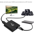 thumbnail image 2 of SIIG HDMI 2.0 to DisplayPort 1.2 Converter - 4Kx2K 60Hz, 2 of 3