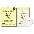 thumbnail image 1 of Mascarilla facial Rael Vitamin C con sérum iluminador, 5 hojas, 1 of 7
