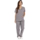 thumbnail image 1 of Conjuntos de uniforme médico para mujer Uniformes médicos de seis bolsillos (cuello en V con pantalón cargo), 1 of 5
