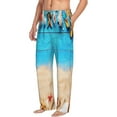 thumbnail image 2 of Daiia Boards and Beach Men's Sleep Pant with Pockets and Drawstring,Pajama Pants-XX-Large, 2 of 9