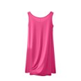 thumbnail image 4 of yueewhu Tank Tops for Women Sleevelss Tunic Casual Summer Clothes Swing Shirts for Leggings (Hot Pink, XL), 4 of 4