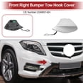 thumbnail image 2 of Tapa del gancho de remolque delantero derecho de Unique Bargains para MercedesBenz GLK X204 2012-2015 con paquete de edición AMG Line No.2048851424 Tono plateado Plástico 1 Pc, 2 of 6