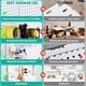 thumbnail image 3 of Organizador de pared con tablero perforado BOLUTDIF modular, 6 piezas, blanco, 3 of 7