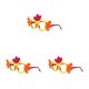 thumbnail image 3 of Gafas de Pascua Minnieouse con purpurina y animales, accesorios para fotos, Tipo 1, 3 of 6