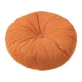 thumbnail image 4 of Almohada de almohada Meditación de muebles de muebles de refuerzo almohadilla de almohada redonda de almohada de almohada para la almohadilla para la Naranja, 4 of 8