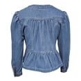 thumbnail image 5 of Miaoju Jean Jackets for Women Fashion Short Denim Shacket Jacket Lightweight Fitted Stretchy with Pockets, 5 of 5