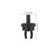 thumbnail image 2 of CRAFTHROU 20Ud Clips Sujetadores De Correa Para Estante De Maletero Negro Para Carga Segura En Auto, 2 of 6