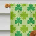thumbnail image 3 of Carolines Treasures SS4441CHF Spaniel St. Patricks Jour Shamrock Portrait Drapeau Toile Maison Taille, 3 of 4