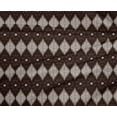thumbnail image 4 of oneOone Polyester Lycra Fabric Argyle Style Ikat Decor Fabric Printed BTY 56 Inch Wide, 4 of 4
