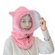 thumbnail image 1 of Sombrero De Equitación De Invierno Sombrero Cálido A Prueba De Viento Con Protección Facial Desmontable Sombreros De Ciclismo Gorra Para Unisex Yuarrent AP007583-01, 1 of 6