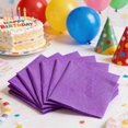 thumbnail image 7 of 100Pcs Neon Napkins- 2-Ply Birthday Party Napkins, Weddings, Cocktail Napkins for Birthday Party Decorations Wedding Christmas(Orange), 7 of 7
