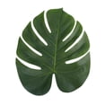 thumbnail image 5 of ROMANSENTIAL Tropical Leaf Decor 12Pcs Artificial Palm Plants Oval Shape Reusable For Summer Parties, 5 of 8