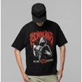 thumbnail image 2 of Ice Nine Kills Ix Horrorwood Jumbo Print Unisex T-Shirt - Black - Small, 2 of 6