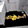 thumbnail image 1 of Cartoon Pikachu Floor Rug Soft Door Mat Anti-slip Living Bedroom Carpet Soft New, 1 of 3
