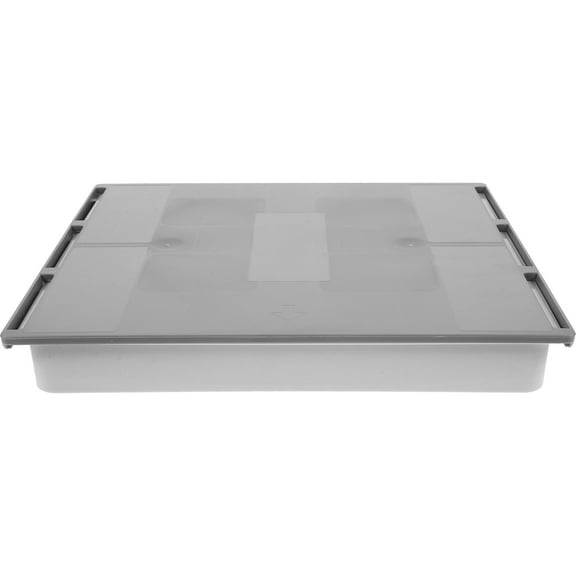 WHAMVOX  Drawer Storage Box Organizer Organizers Organisers Office Light Grey