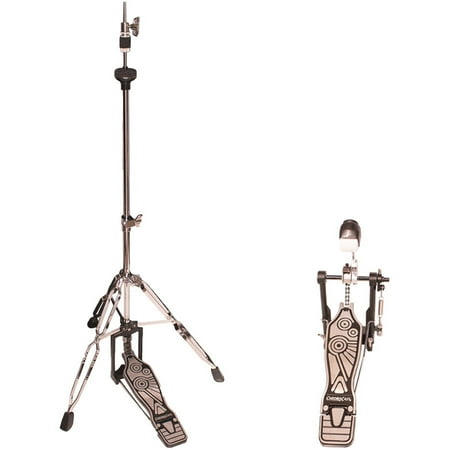 Dw 9000 Hi Hat Stand - ChromaCast Double Braced Hi Hat Stand and Chain Drive Pedal
