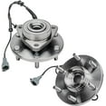 thumbnail image 2 of Detroit Axle - Complete Front Wheel Hub And Bearing Assembly + Front Upper Ball Joint Replacement for Infiniti QX56 Nissan Armada Pathfinder Armada Titan - 4pc Set, 2 of 5