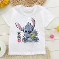 thumbnail image 3 of Camiseta de algodón para niños, camiseta de dibujos animados de Disney Lilo Stitch, camiseta de manga linda de Stitch, camiseta gráfica Y2k, camisetas para niñas y niños, 3 of 5