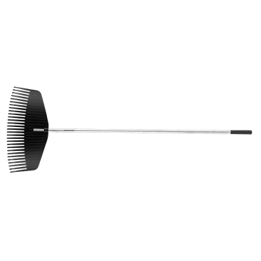 Fiskars Poly Leaf Rake, Leaf Rake, 67" Length