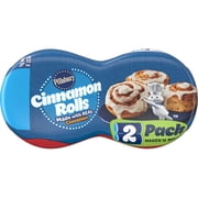 Pillsbury Cinnamon Rolls with Original Icing, Refrigerated Canned Pastry Dough, Value 2-Pack, 16 Rolls, 24.8 oz
