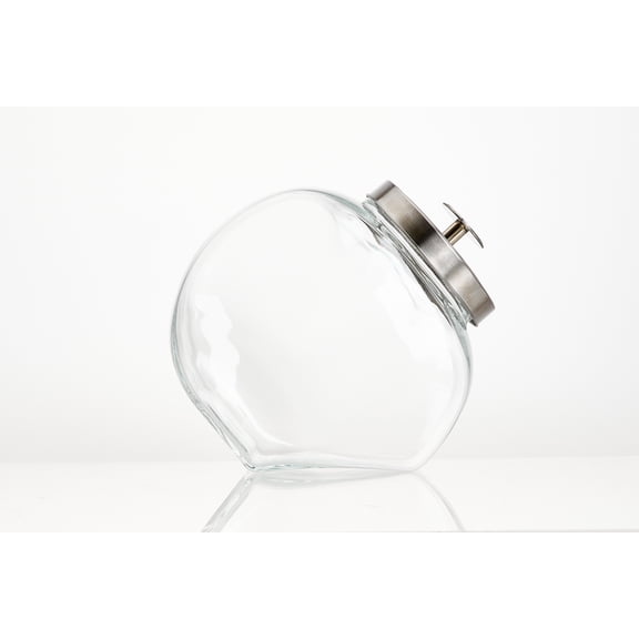 Mainstays Glass Candy Jar with Lid, 145 oz