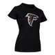 thumbnail image 3 of NFL Playera Aficionado Básica Atlanta Falcons Negro para Mujer, Talla Chica, 3 of 5