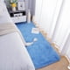 thumbnail image 3 of Alfombra Chicrug 61x152 cm de felpa suave antideslizante azul cobalto, 3 of 7