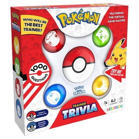 Zanzoon Pokemon Trainer Trivia Board Game