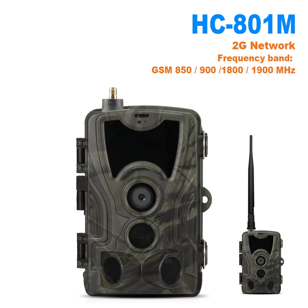 HC-801M 2G MMS Hunting Trail Camera 16MP 1080P Waterproof LCD IR Night Vision 