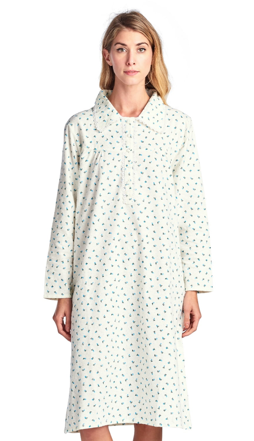 long floral nightgown