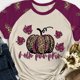 thumbnail image 1 of Camiseta De Manga Corta De Verano Con Estampado De Arce Y Calabaza A La Moda Para Hombre Y Mujer (2Xl) Likrtyny Arte Deco, 1 of 1
