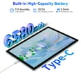 thumbnail image 4 of (Open Box) Blackview 10 inch Tablet 14GB+128GB Google GMS 5G Wifi Gaming Tablet Computer with Case, Tab 12 Pro, Blue, 4 of 8