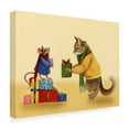 thumbnail image 2 of Hannah Spiegleman 'Gift Exchange' Canvas Art, 2 of 3