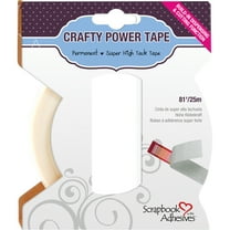 3L Scrapbk Adh Crafty Power Tape Dbl Side Perm 81'