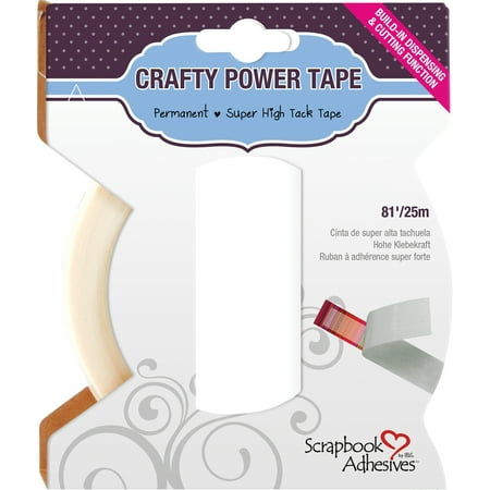 UPC: 0093616016381 | 3L Scrapbk Adh Crafty Power Tape Dbl Side Perm 81