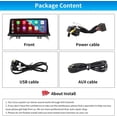 thumbnail image 2 of 10.25 inch Touch Screen Car Stereo for BMW X5/X6 E70 E71 with CCC System Wireless Carplay Android Auto Radio GPS Navigation for Car Portable Radio, 2 of 7