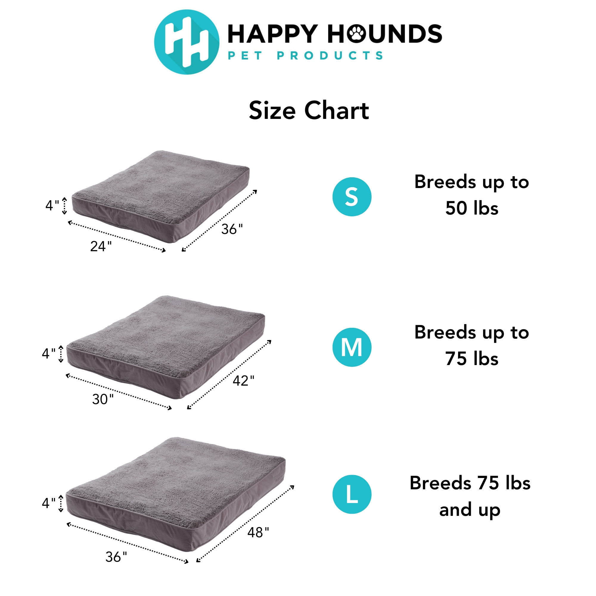 Happy Hounds Daisy Deluxe Sherpa Supportive Dog Bed, Crimson, Medium (42 x 30 in.)