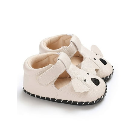 Baby Boy Girl Cartoon Sandals Soft Soled Anti-slip First Walking (Best First Pair Of Walking Shoes)