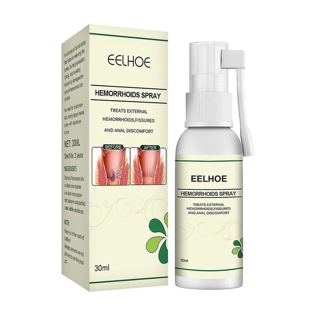 Anti-Hemorrhoid Spray, Anti-Hemorrhoid Body Care, Anti-Itch, Soothing Swelling, Anti-Bacterial Hemorrhoid Spray, Anal Soothing Spray