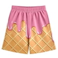thumbnail image 3 of MuXiKeJi Clothes Toddler Boy Shorts 6t Cartoon Dinosaur High Stretch Denim Shorts Comfy Shorts Shorts for Summer Kids, 3 of 4