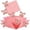 A001- Pink (Butterflies), variant on Surprise Pop Up Gift Box, Flying Butterfly Surprise Box, Pink Explosion Gift Box with 8 Paper Butterflies, Pink Shredded Paper and Pink Ribbon for Birthdays, Bridal Showers, 1 Set