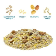 Audubon Park Waste Free Wild Bird Food, Dry, 1 Count per Pack, 15 lbs.