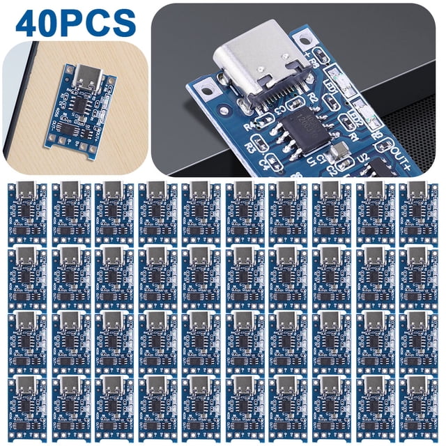 Placa carga batería TP4056 Módulo carga batería 1A 4.5V-5V (1PCS)
