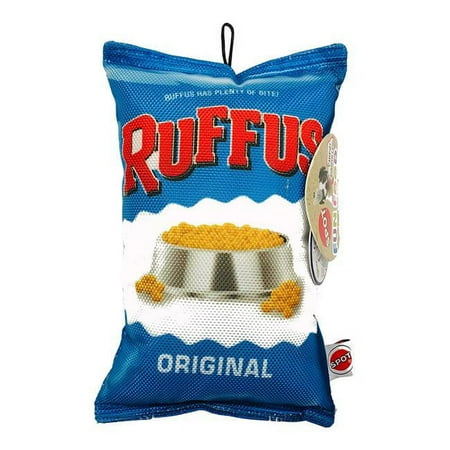 UPC: 0077234544440 | Spot Fun Food Dog Toy Ruffus Chips  Multi-Color  1 Each/8 in